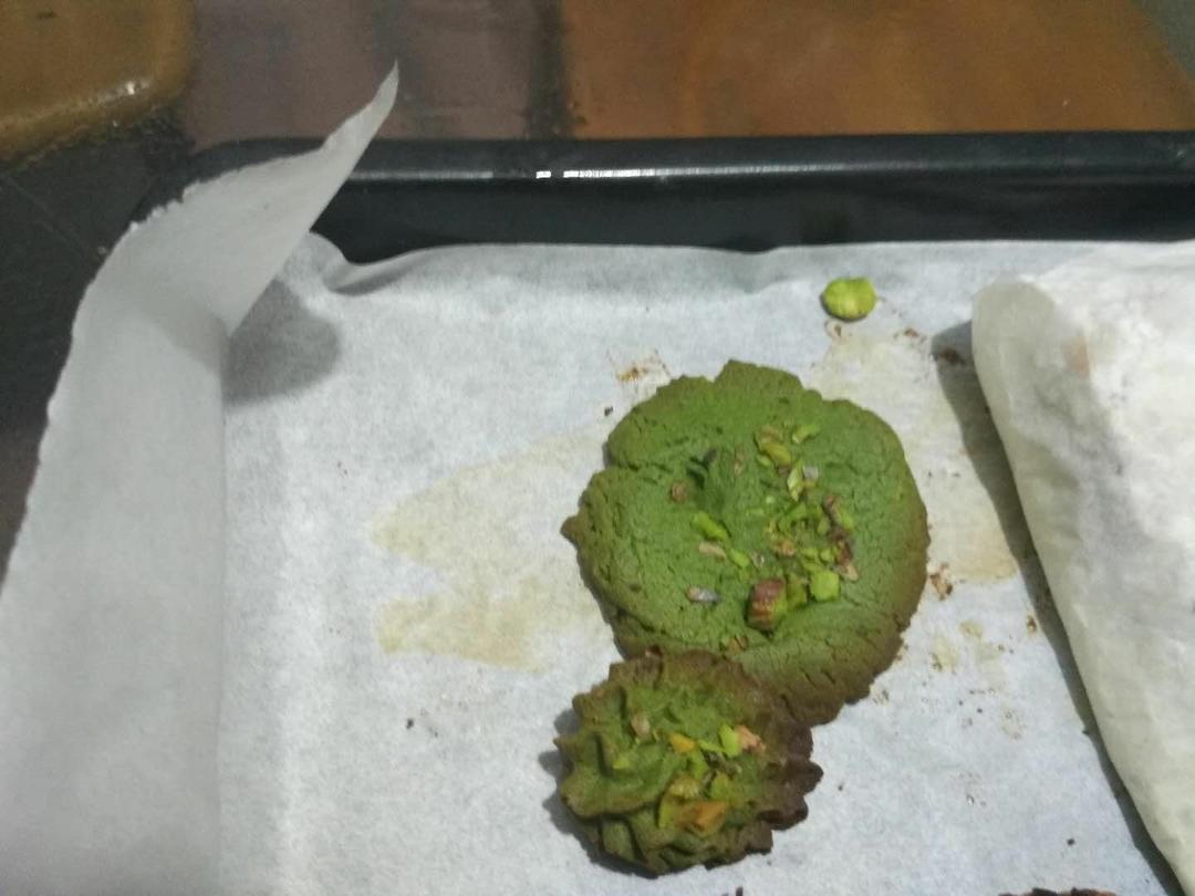 抹茶开心果曲奇