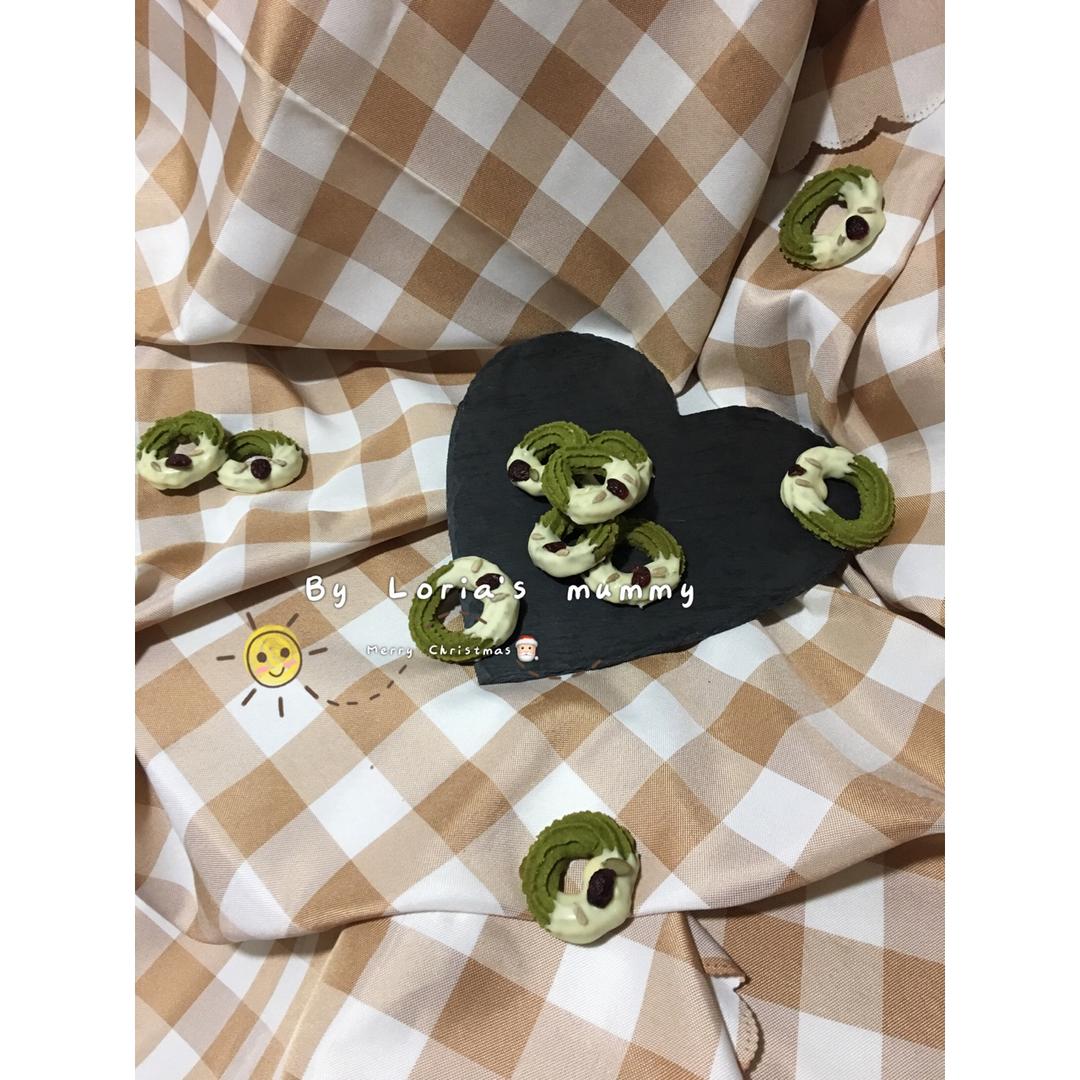 【圣诞】花环小曲奇 Christmas Wreath