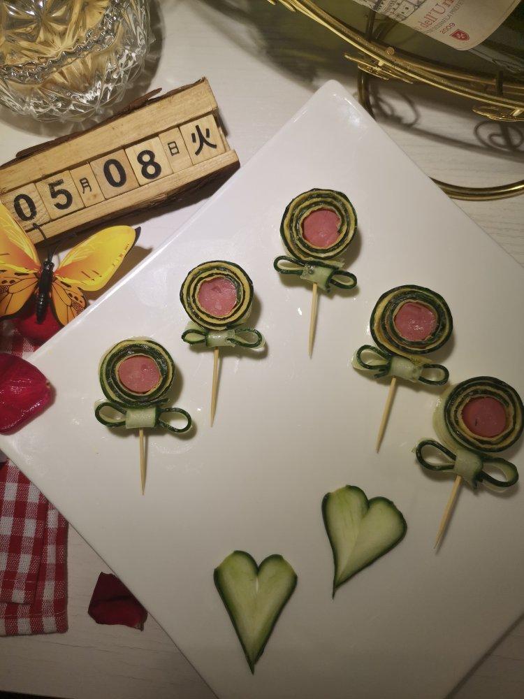 便当扮美神器——黄瓜棒棒糖