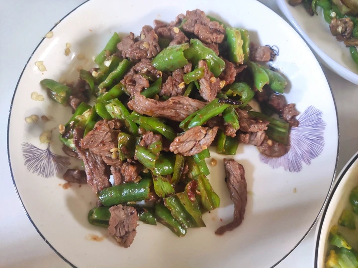 减脂快手菜，青椒牛肉