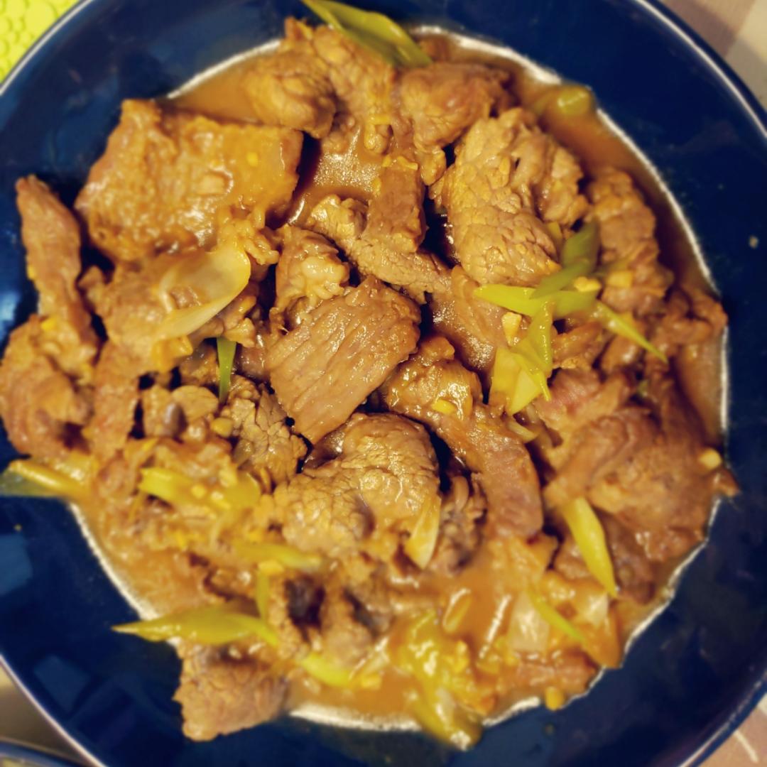 葱爆牛肉
