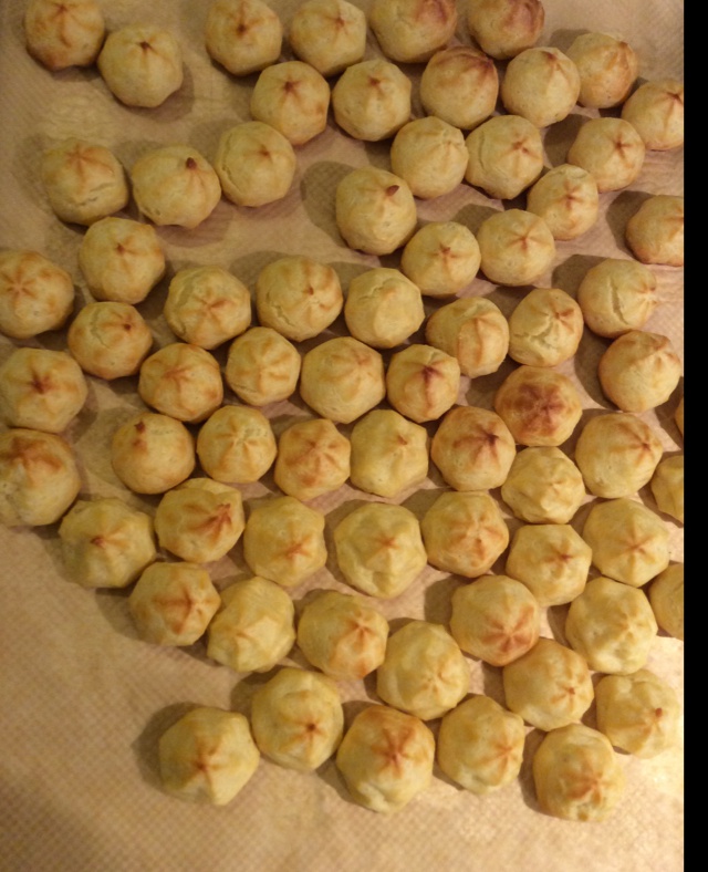 莫尼卡美食厨房：Chouquettes 法式小泡芙