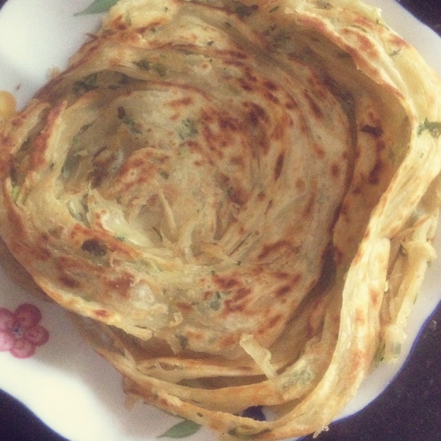 美味小吃不只是街边有哦，自己做的更健康丨花生酱手抓饼 · 圆满素食