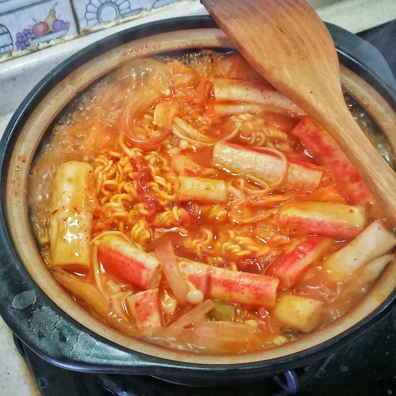 韩式芝士部队锅