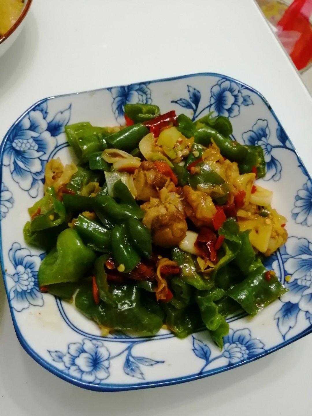 家常小炒扇贝肉