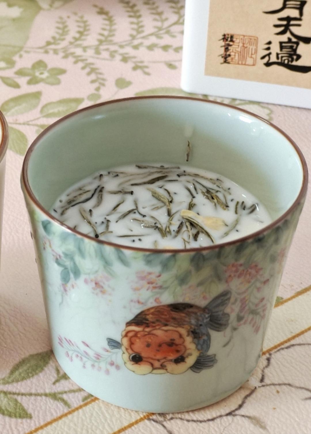 私藏配方【茉莉花茶奶冻】绝对惊艳味蕾
