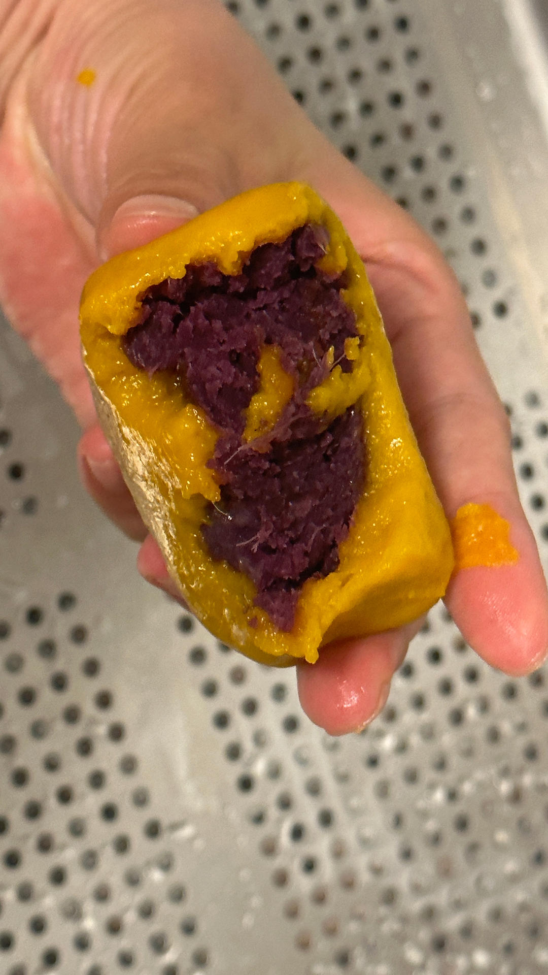 简单做出口感一绝的南瓜番薯糯米糍