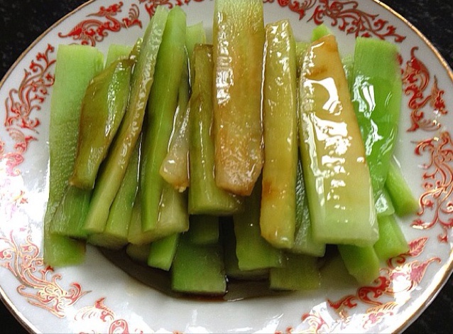 白灼芥蓝