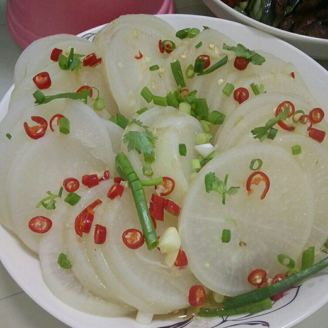 清蒸白萝卜