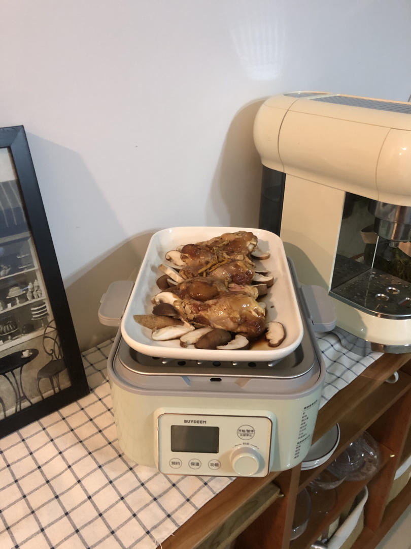 【4月北鼎蒸炖锅食谱】香菇蒸滑鸡