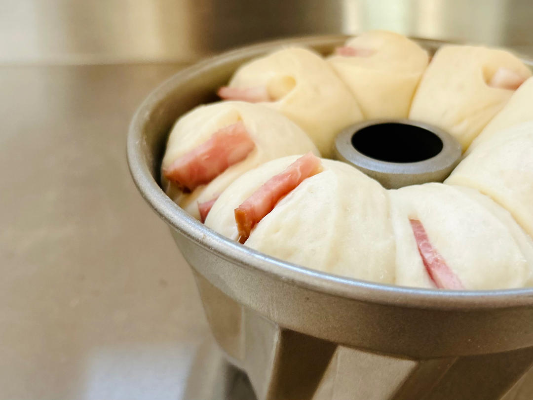 料多多系列---肉松吐司