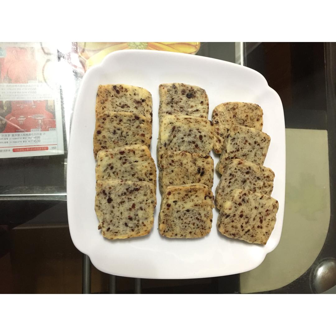低糖少油版蔓越莓饼干