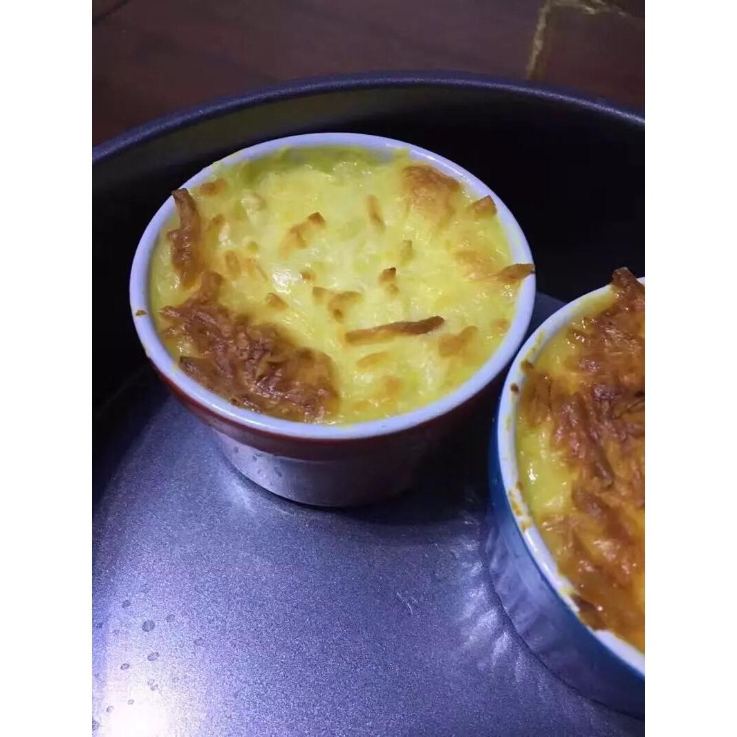 芝士焗红薯泥