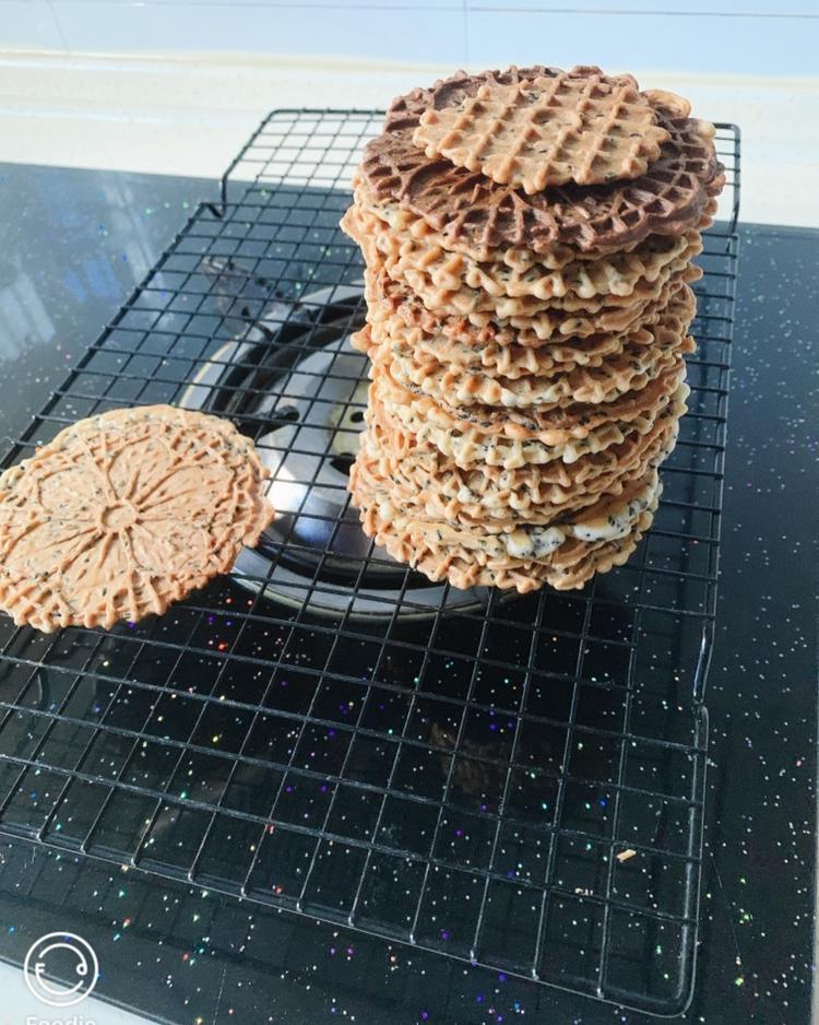 【视频食谱】减油版芝麻脆饼