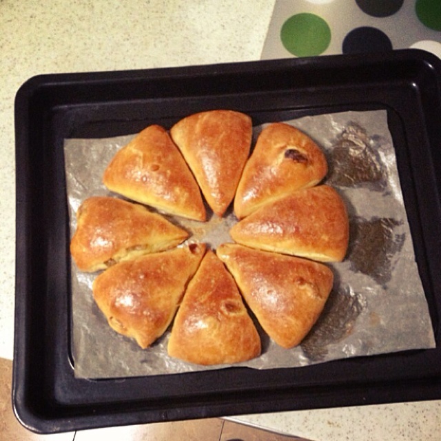 葡萄干司康（酵母版）