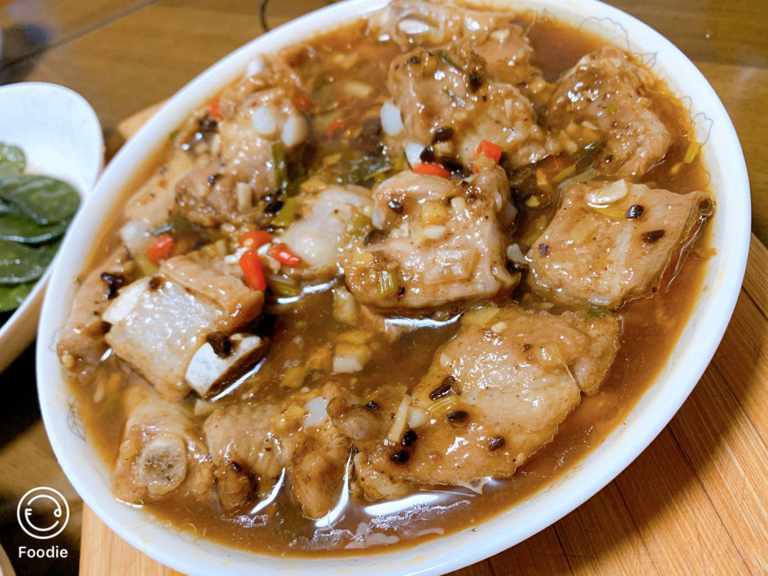 家常菜～豉汁蒸排骨