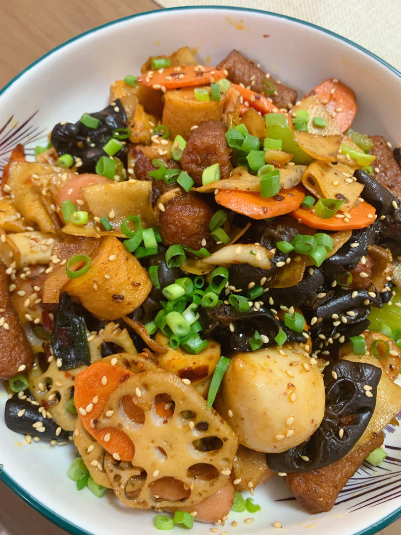 火锅底料变身麻辣香锅