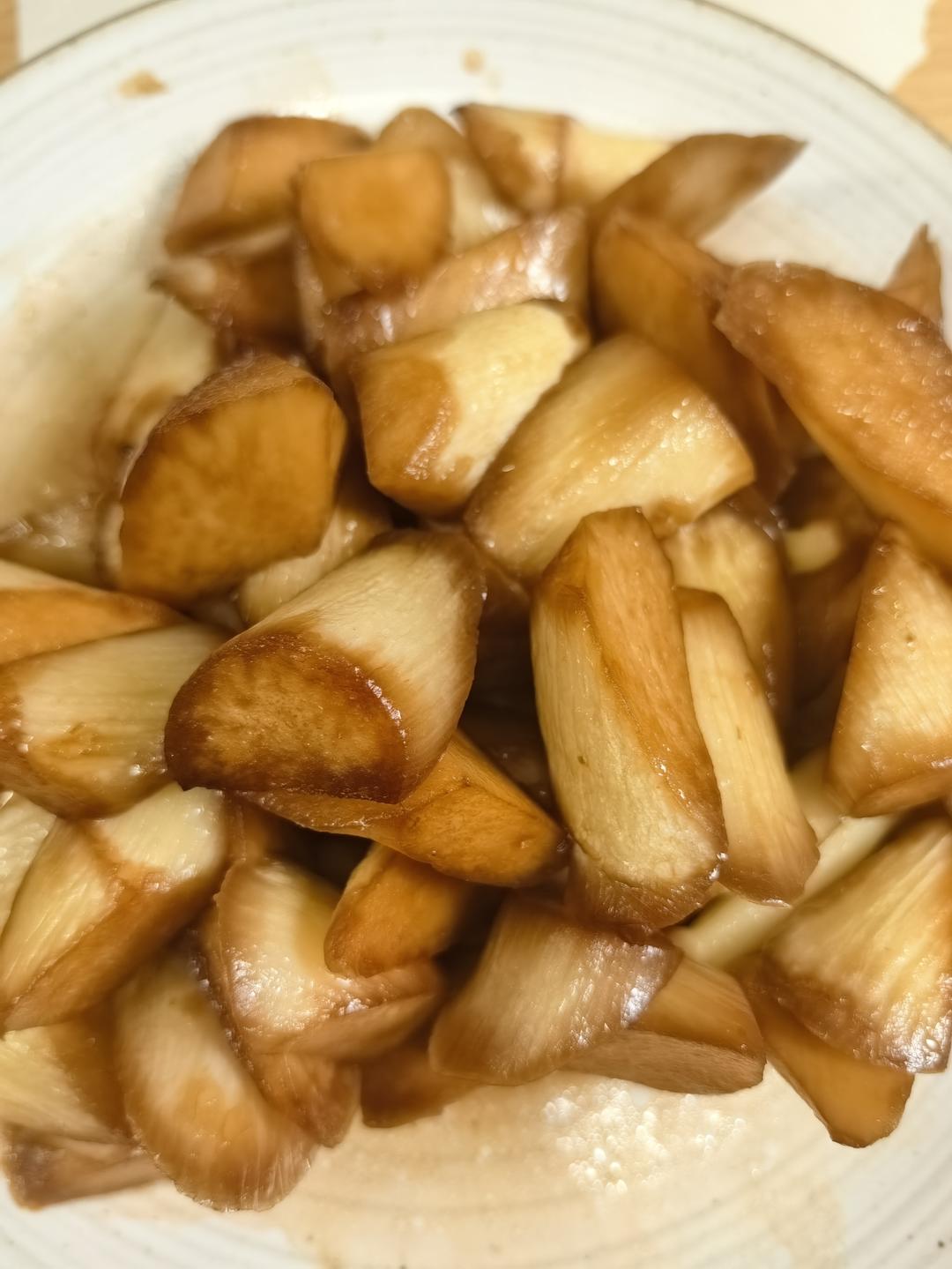 一点味精都不放的家常红烧茭白