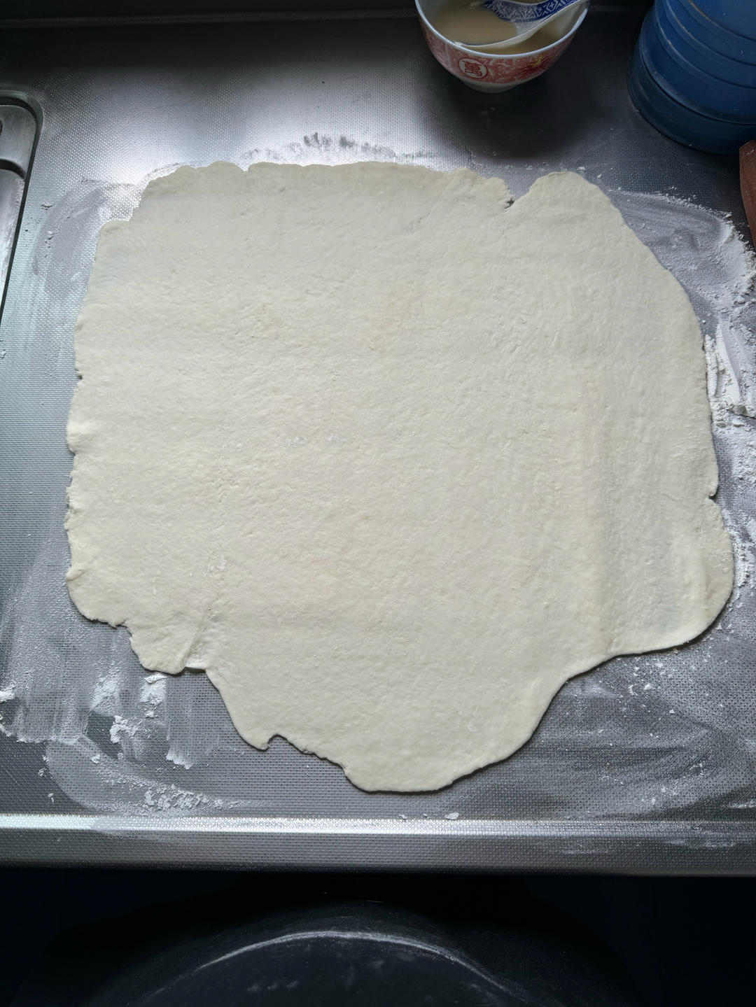 纯奶手撕吐司的做法 步骤1