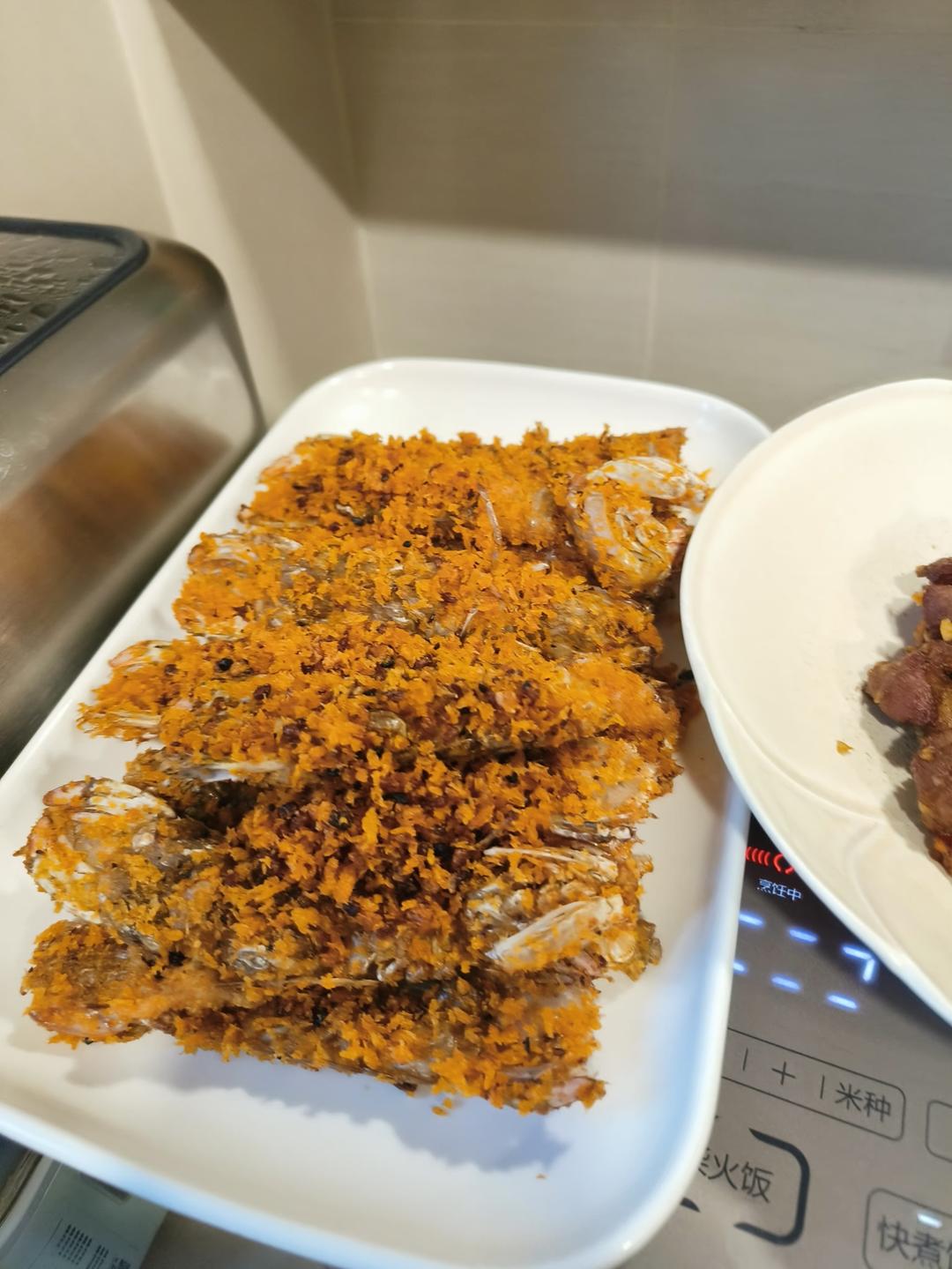 心心念的避风塘皮皮虾