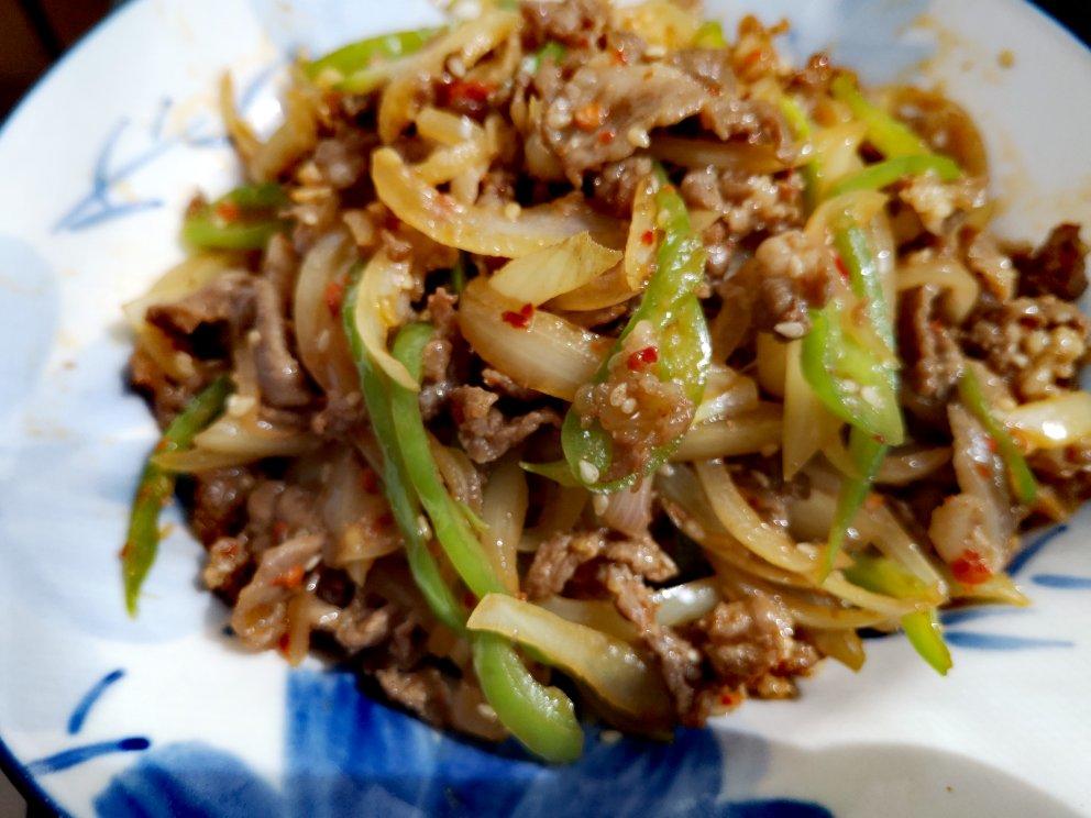葱爆羊肉