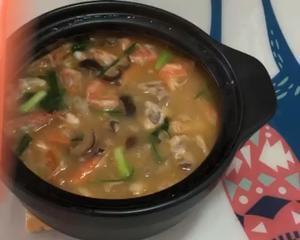 鲜虾鸡肉砂锅粥的做法 步骤8