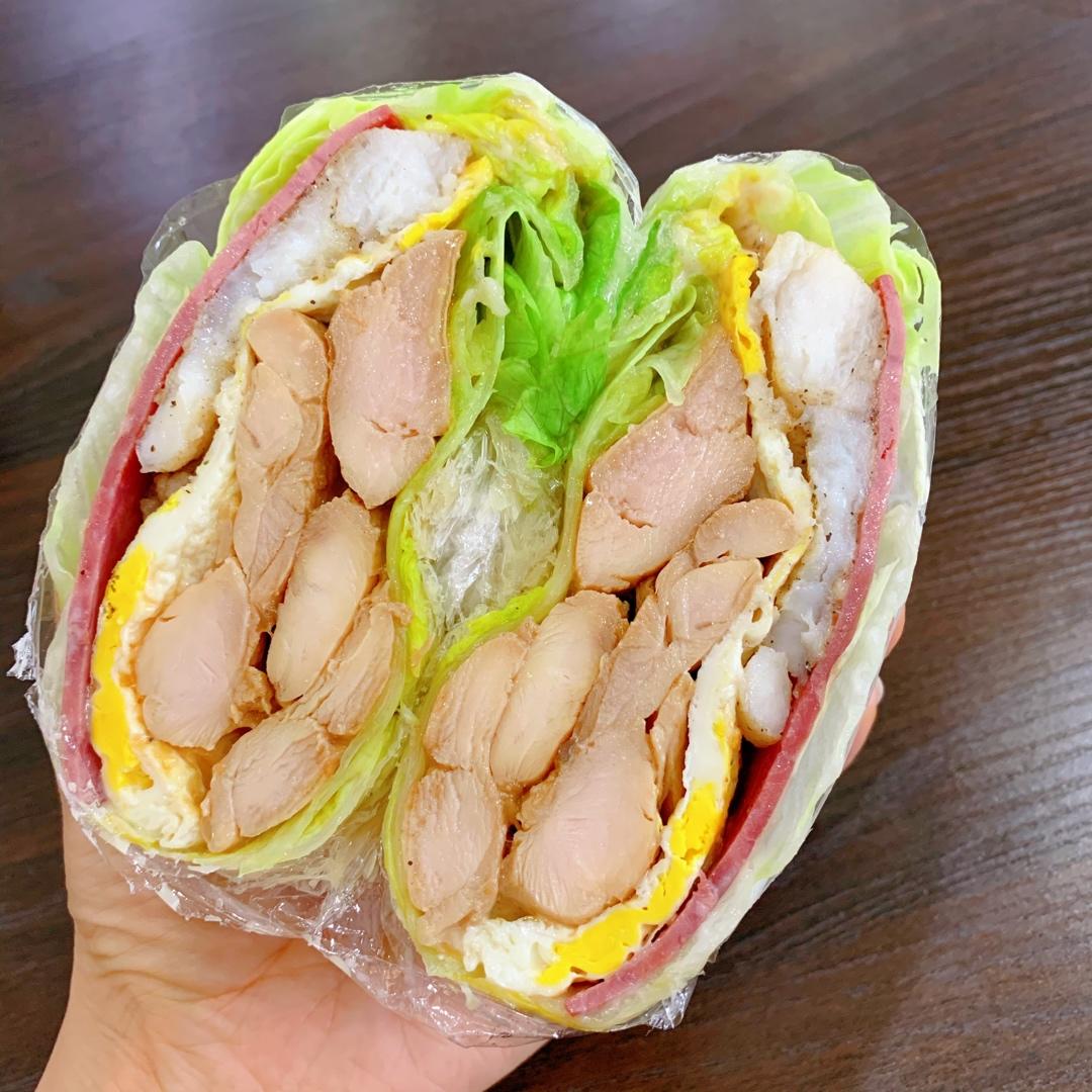 关晓彤三明治减脂！（内附保鲜膜包法！）