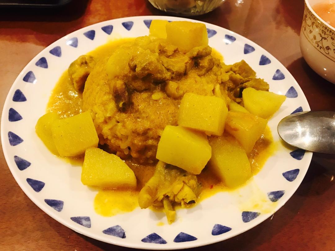 我是甜食控做的泰式椰浆咖喱鸡