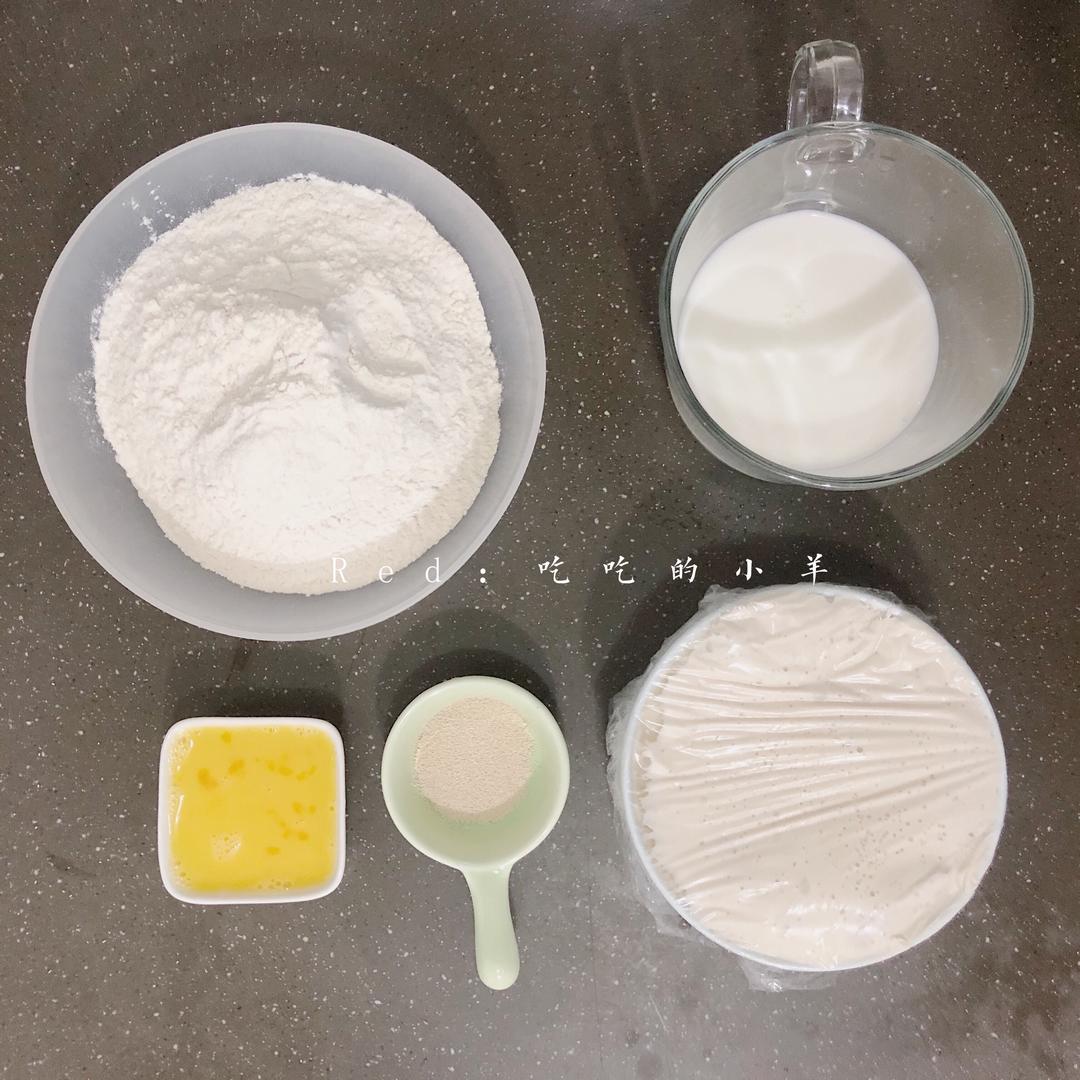 纯奶手撕吐司的做法 步骤1