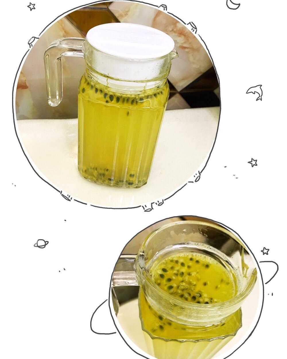 百香果的朴素吃法（百香果汁）