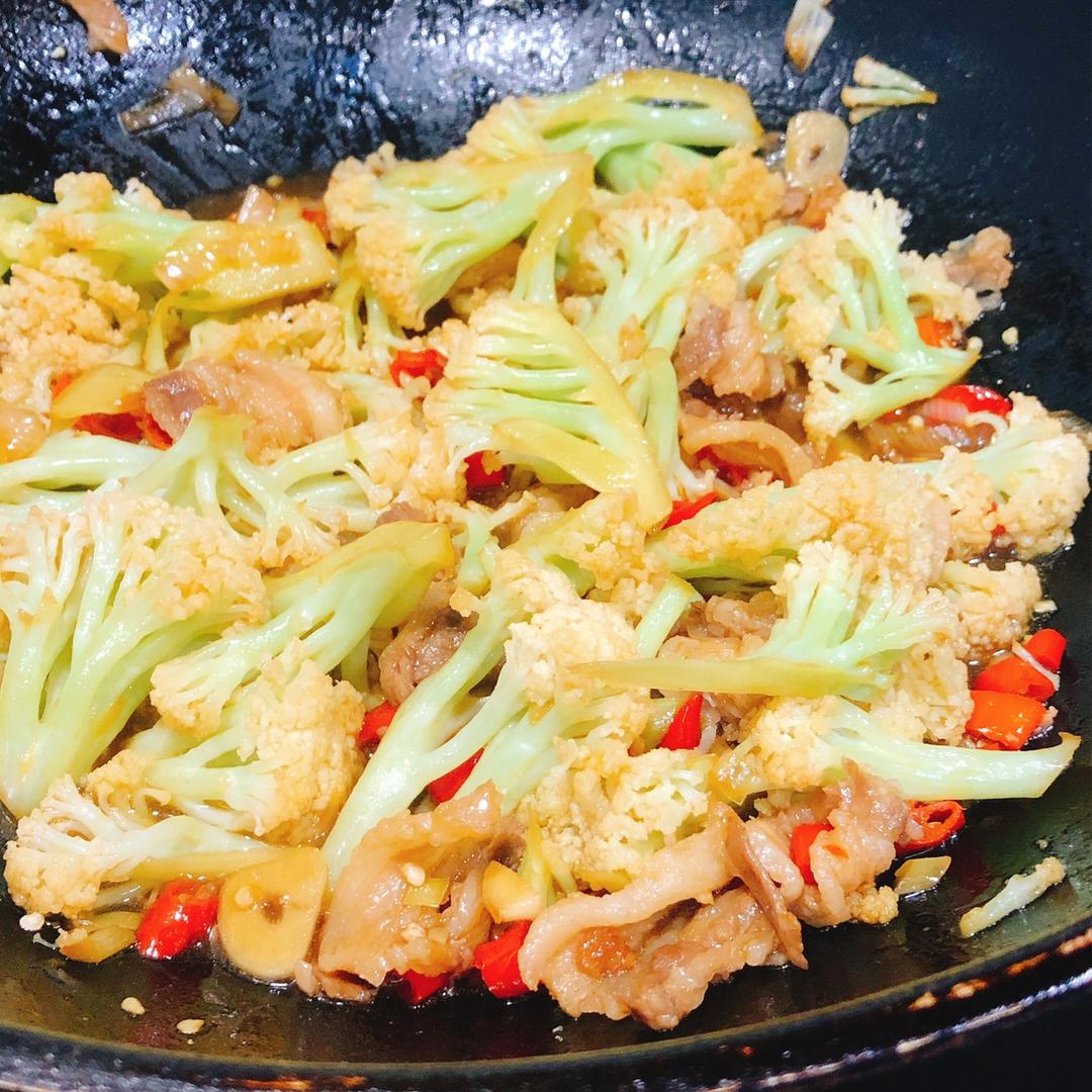 干锅有机花菜