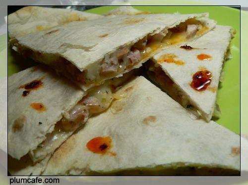 芝士虾(香肠)饼的做法