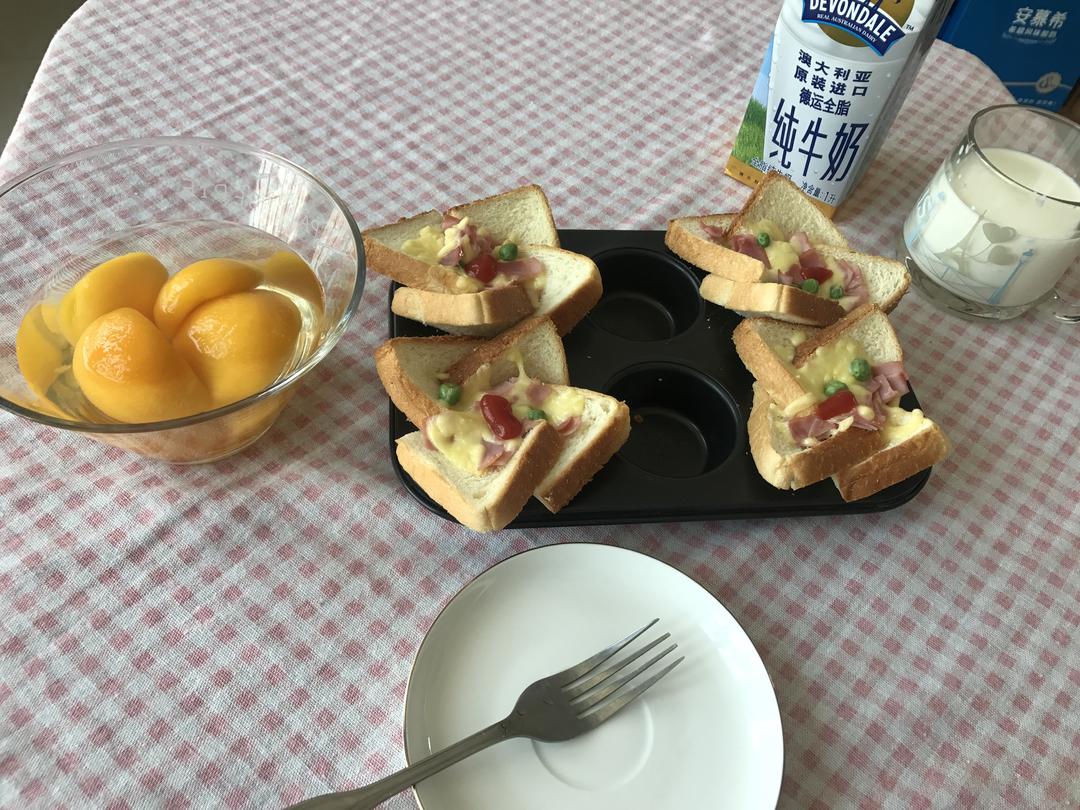 纯奶手撕吐司的做法 步骤1