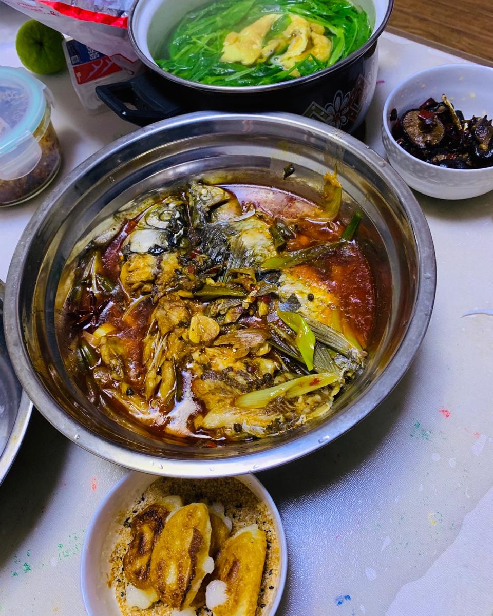 红烧鲫鱼