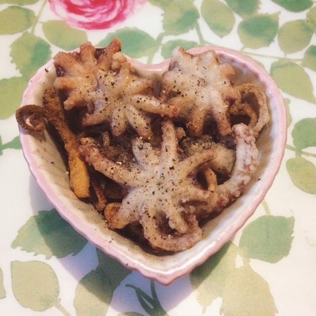 炸花枝脚