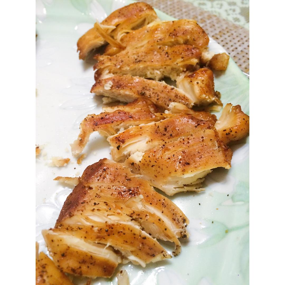 无油低脂烤鸡胸肉（减肥版）