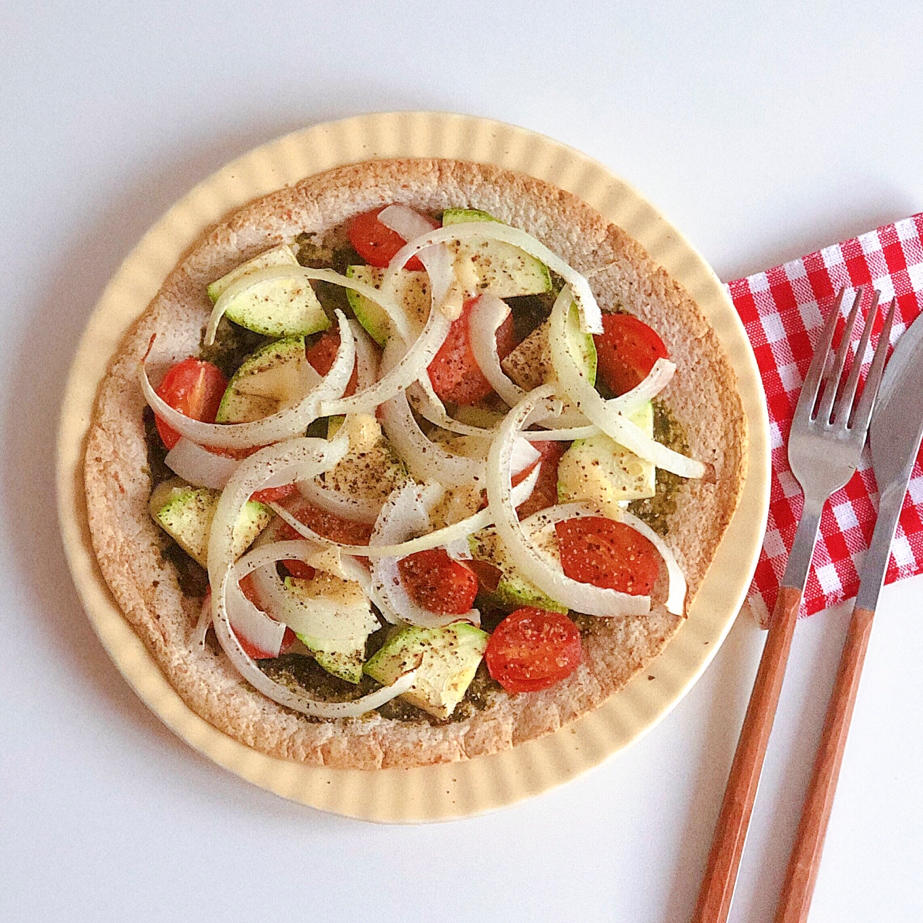 快手早餐—卷饼皮版简易披萨