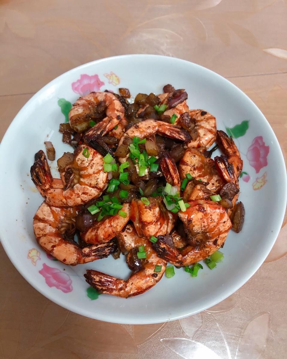 椒盐虾(酥脆到掉渣)