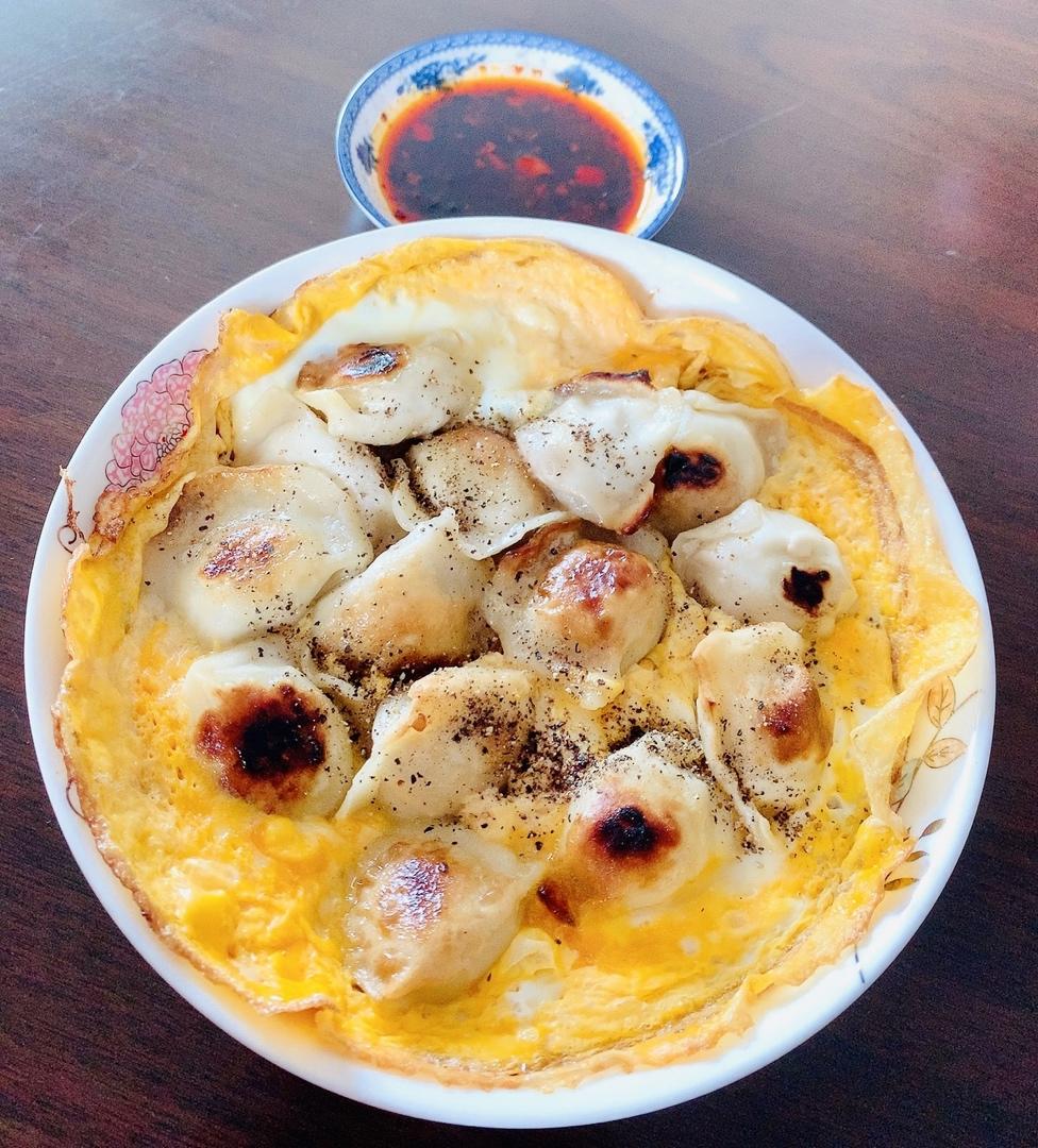 0失败的【抱蛋煎饺】速冻饺子🥟版