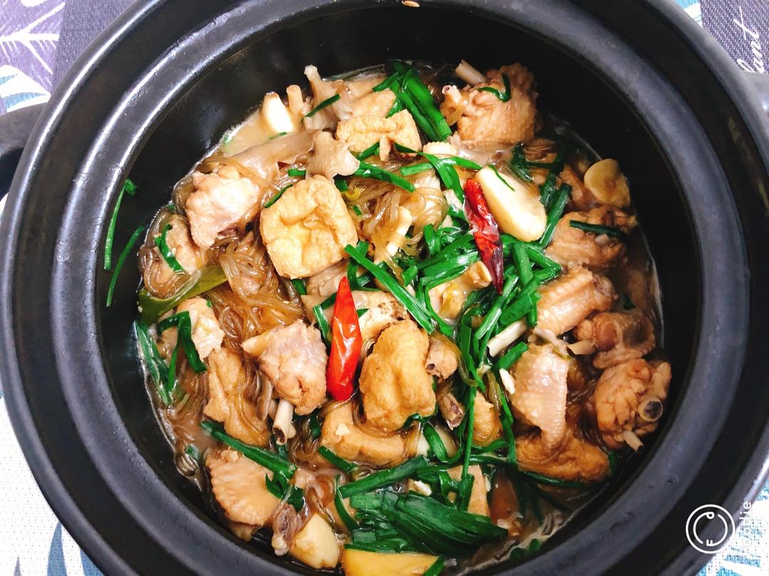 yvue_yeung做的砂锅油豆腐鸡翅煲