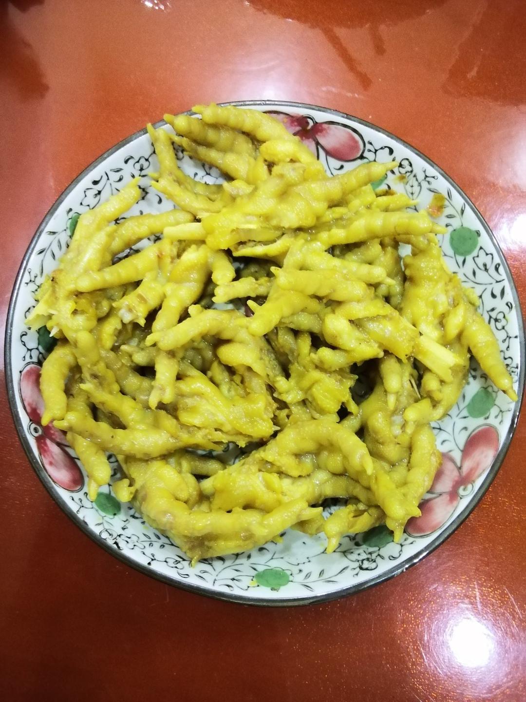 盐焗鸡爪(比外面卖的还好吃)