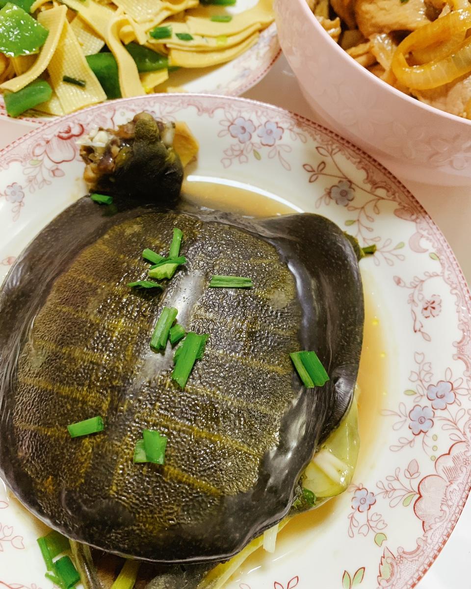 ritalica做的清蒸甲鱼