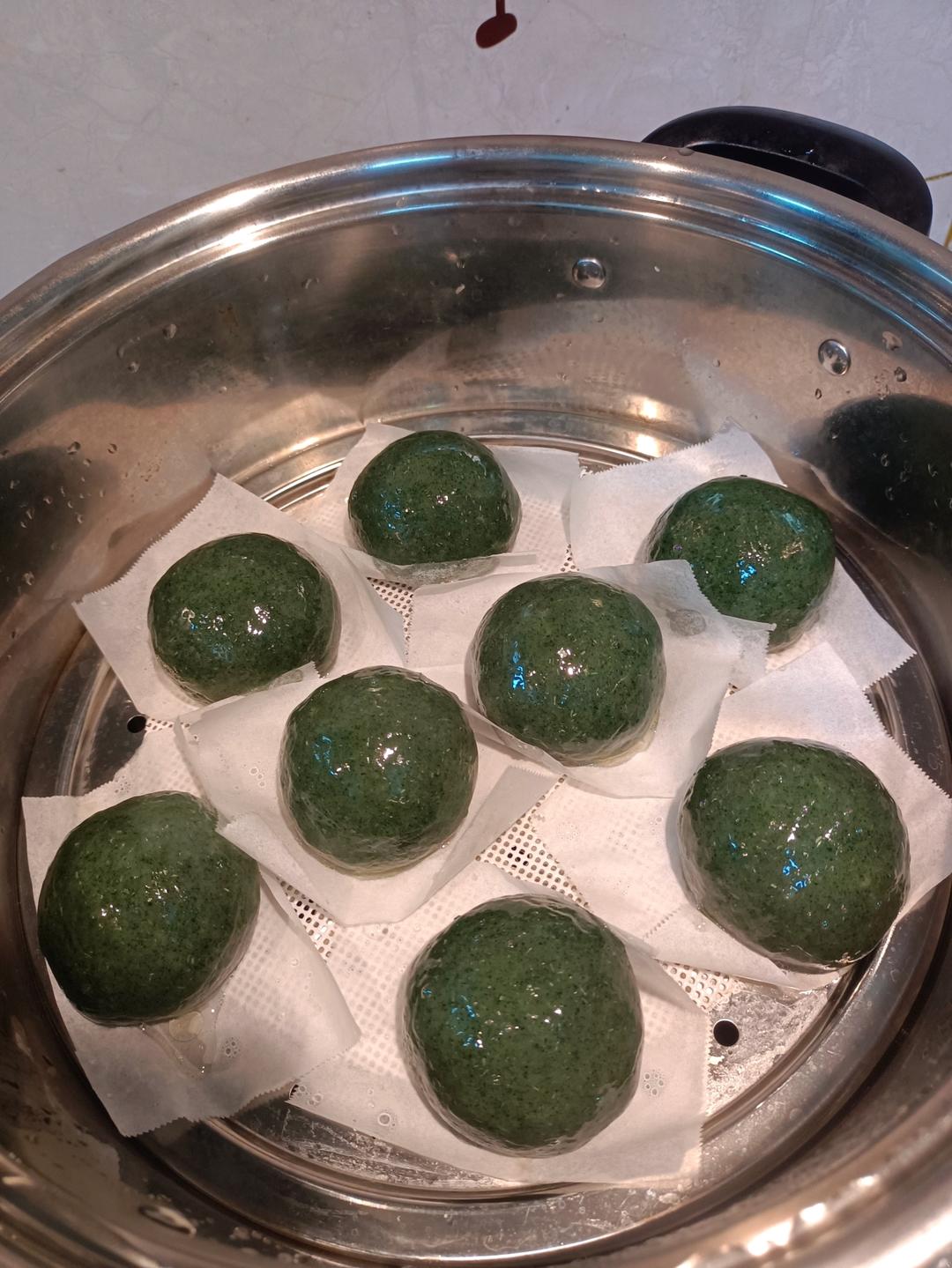 《Tinrry+》咸蛋黄肉松青团+红豆沙青团