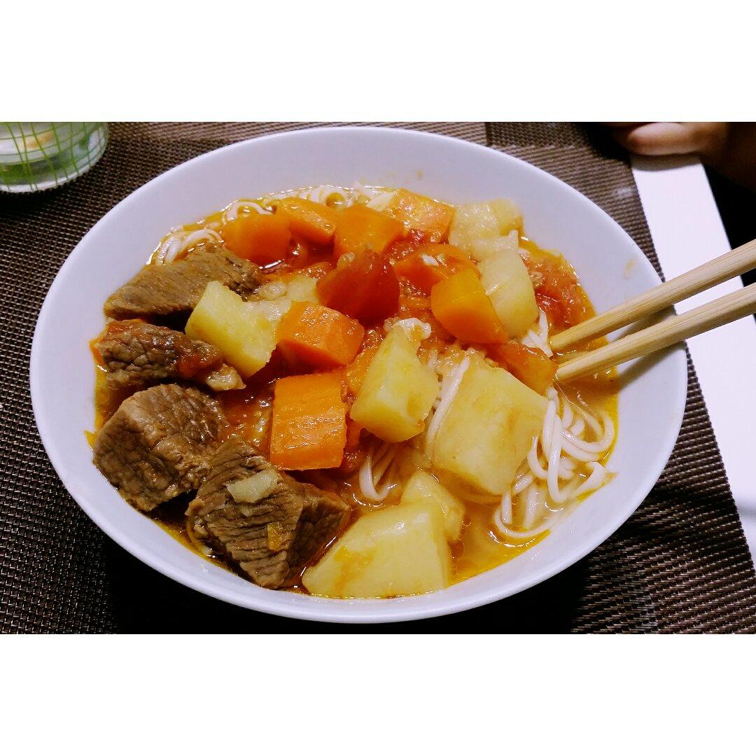 番茄牛腩(这样做牛肉不会老哦）