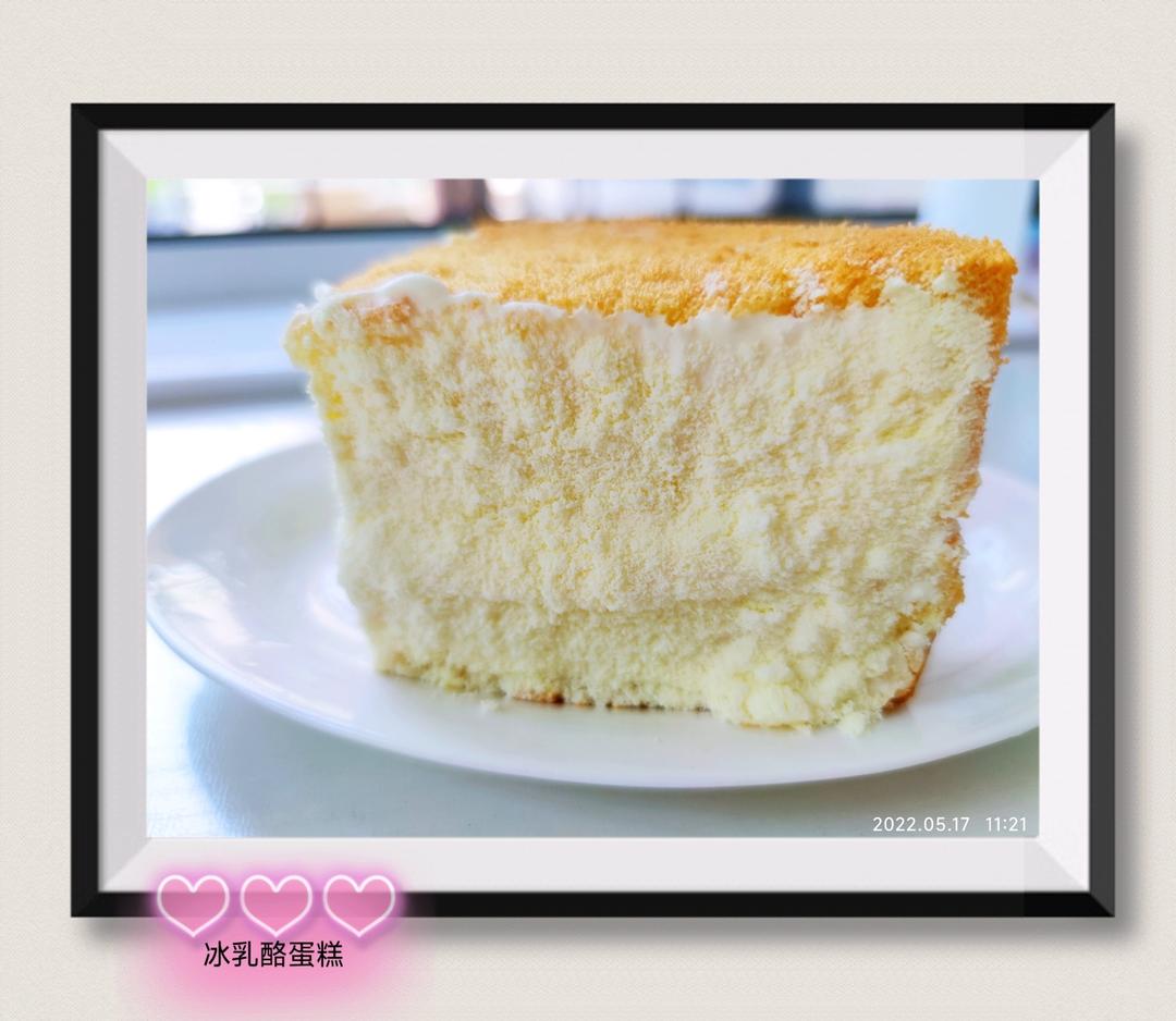🔥口感细腻丰富，制作简单—日式冰乳酪戚风蛋糕