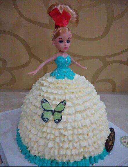 芭比娃娃蛋糕