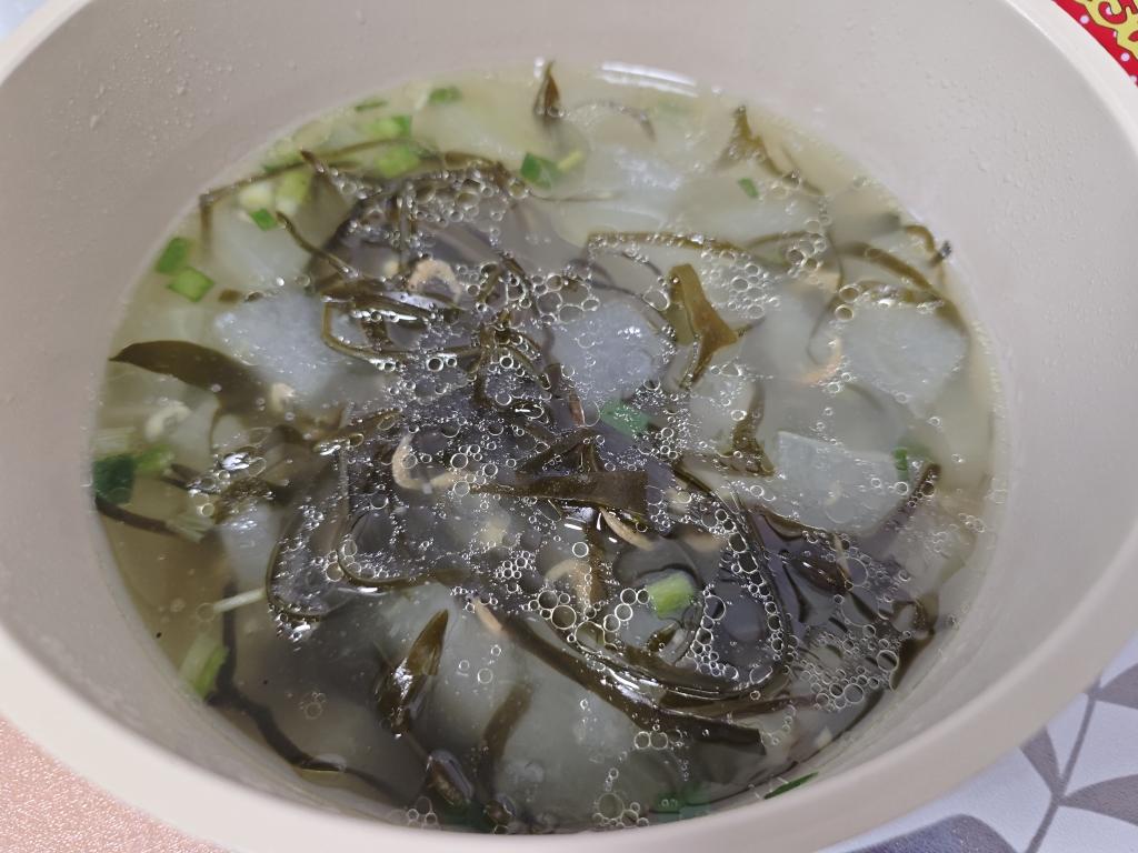海味十足的冬瓜海带虾皮汤，超鲜！