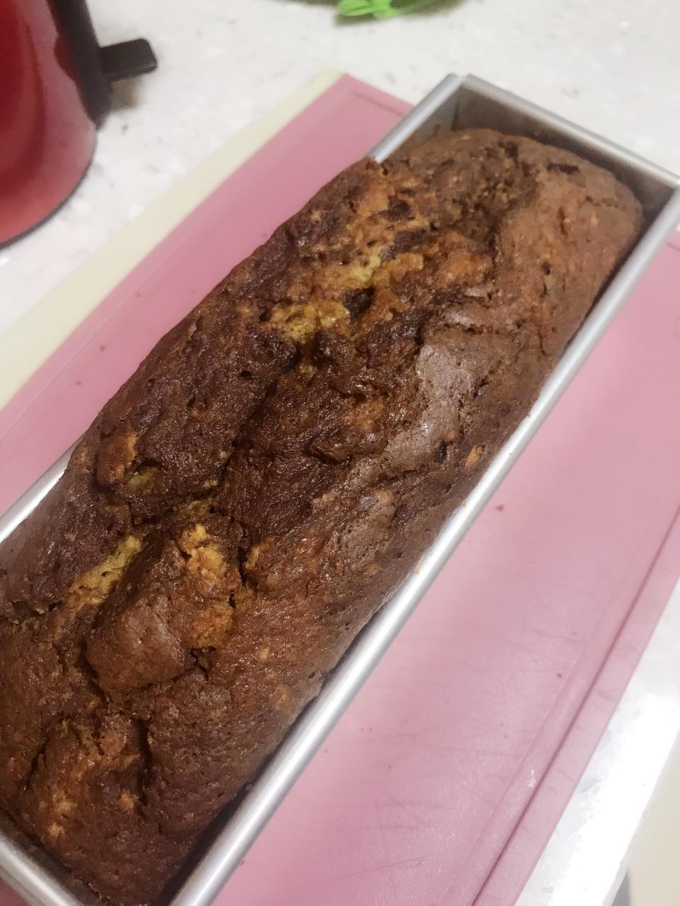 巧克力大理石纹香蕉蛋糕
