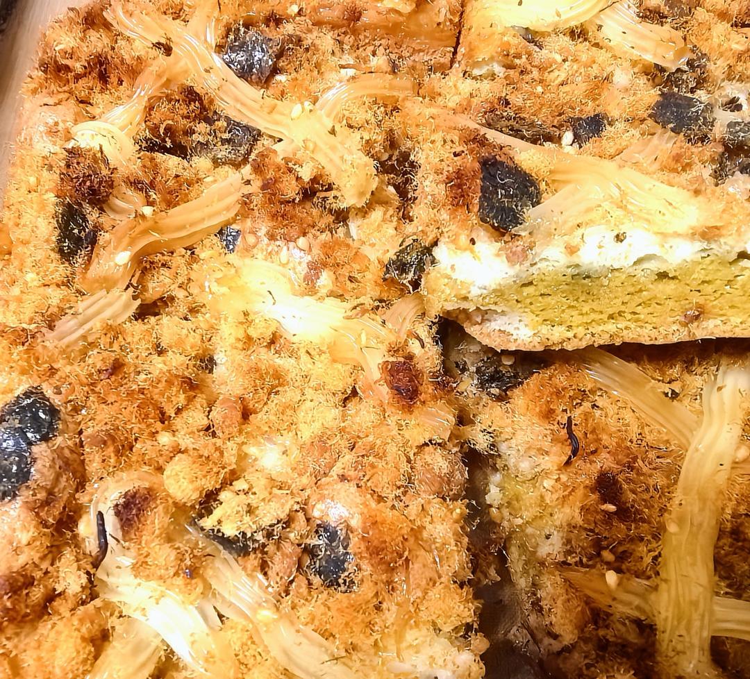 苦荞肉松贵妃卷