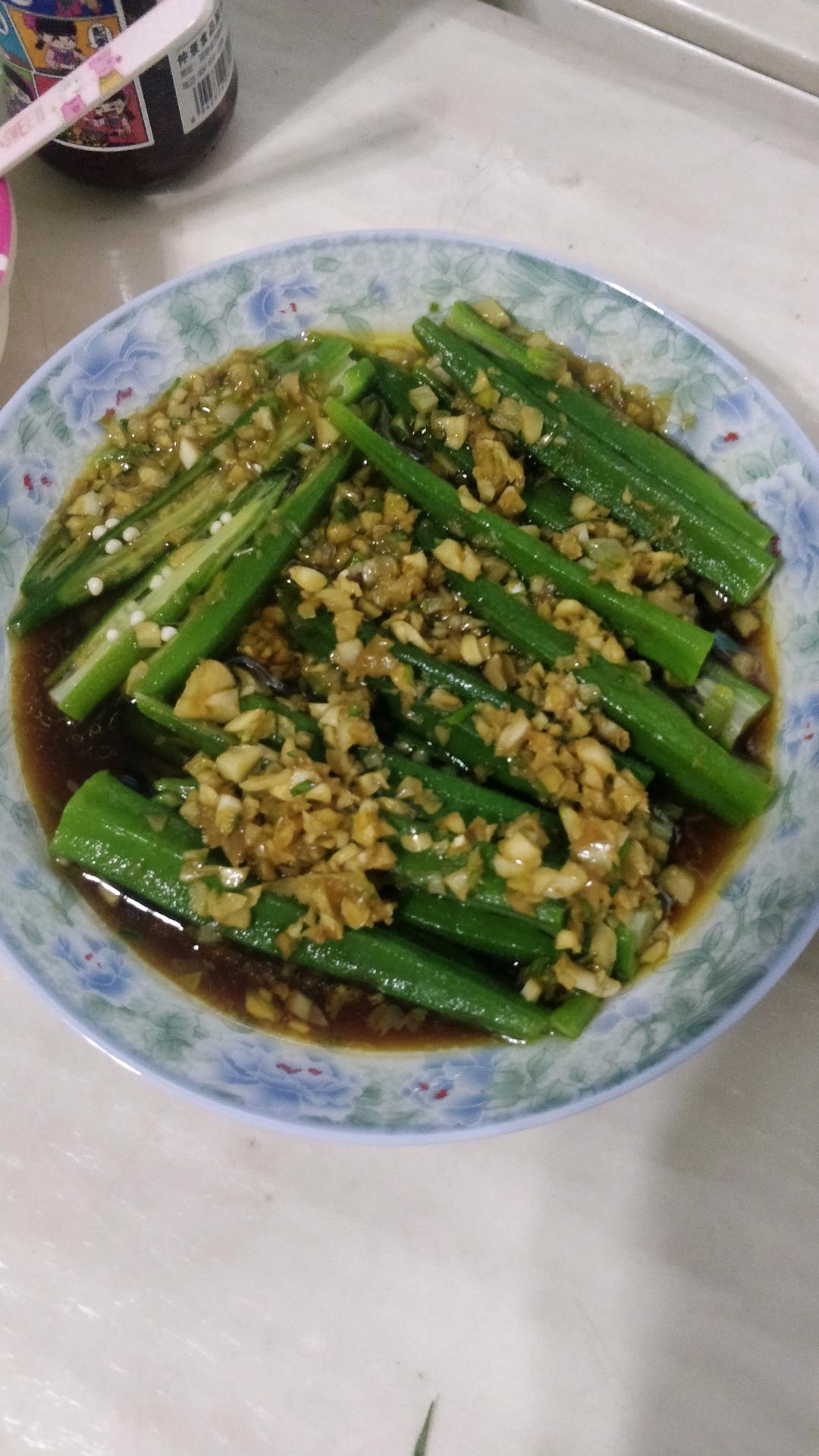 蒜蓉秋葵